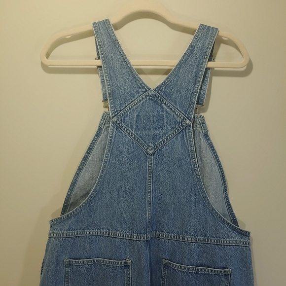 Vintage Denim Cherokee Overall Pants 100% Cotton Light wash Size L - Picture 8 of 10